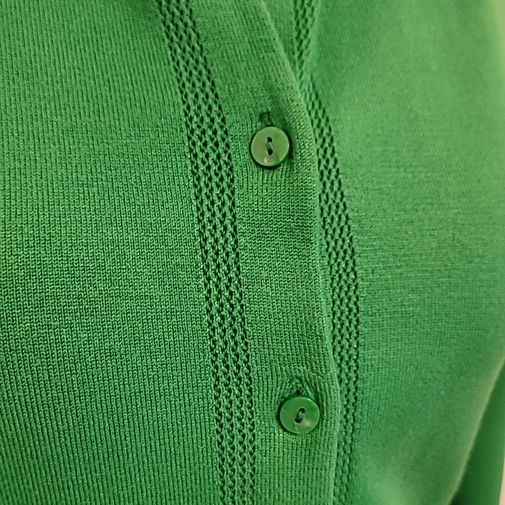 Ellen Tracy Vibrant Green Knitwear - Picture 3 of 3